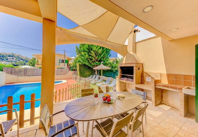 Villa en Palma de Mallorca - Encantadora villa con piscina a 100m de la playa