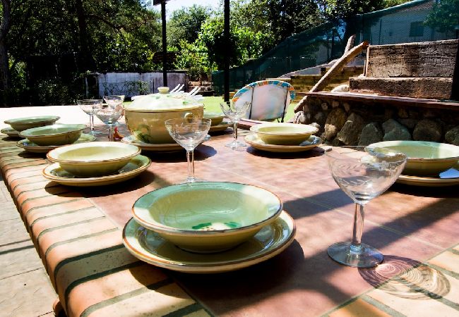 Villa en Santa Coloma de Farners - Villa en Costa Brava con piscina privada y jardín Villa en Santa Coloma de Farners - Villa en Costa Brava con piscina privada y jardín