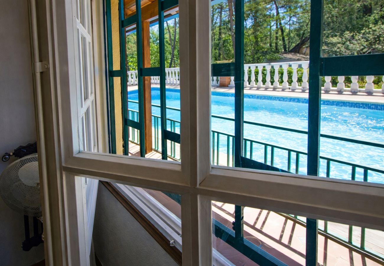 Villa en Santa Coloma de Farners - Villa en Costa Brava con piscina privada y jardín