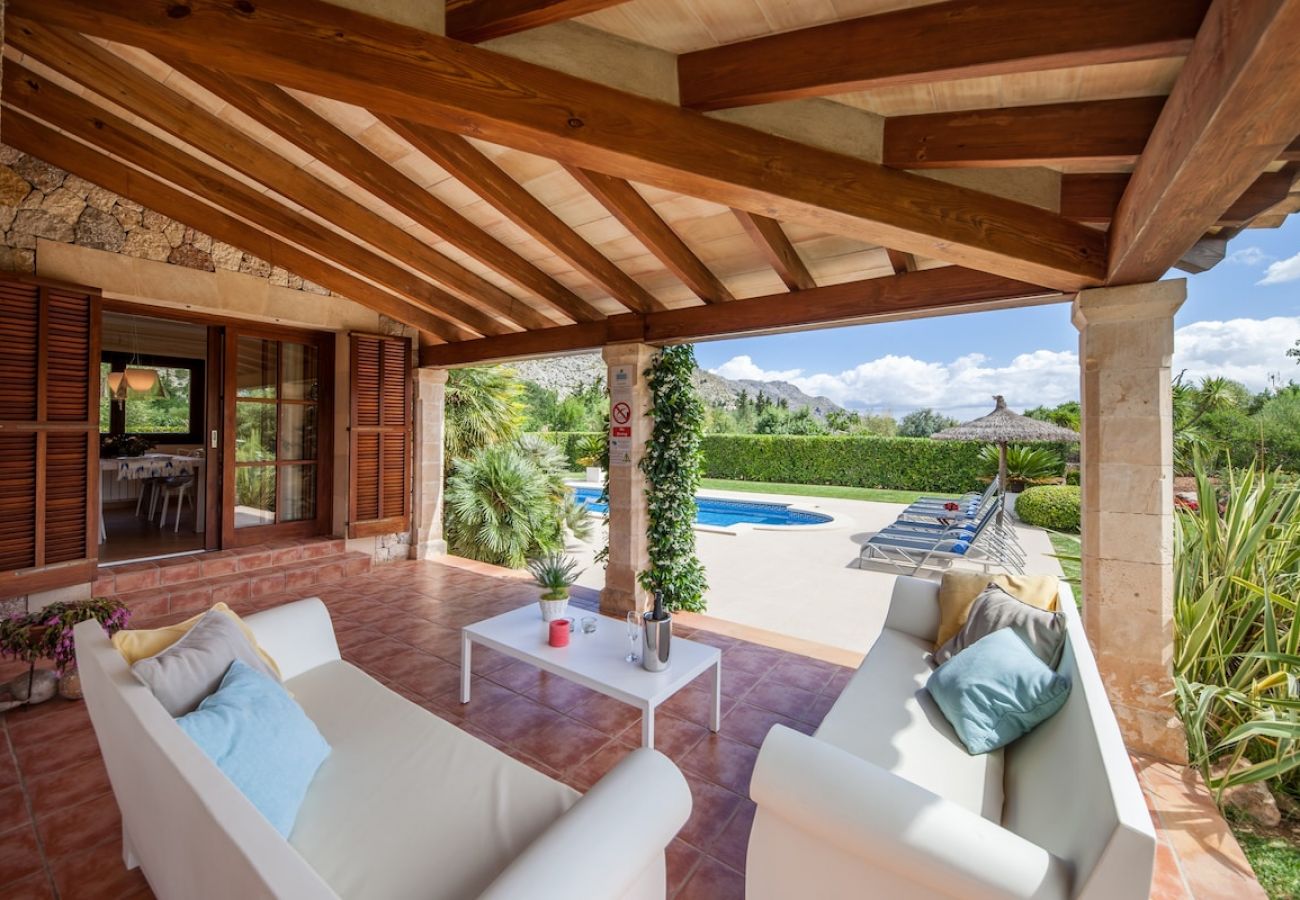 Villa en Palma de Mallorca - Impresionante Villa cerca de Pollensa y la playa