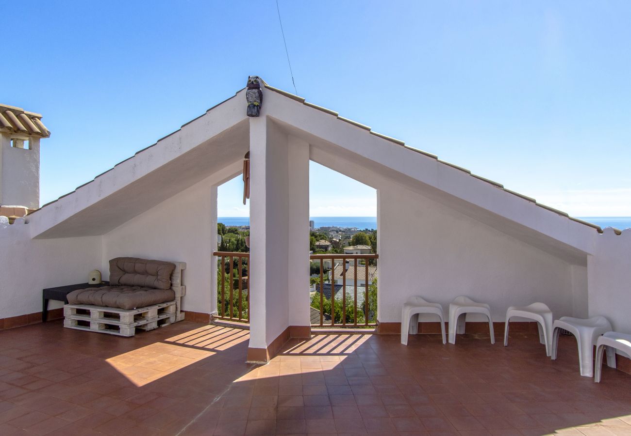 Villa en El Vendrell - Excepcional Villa con vistas mar 1.8km de la playa