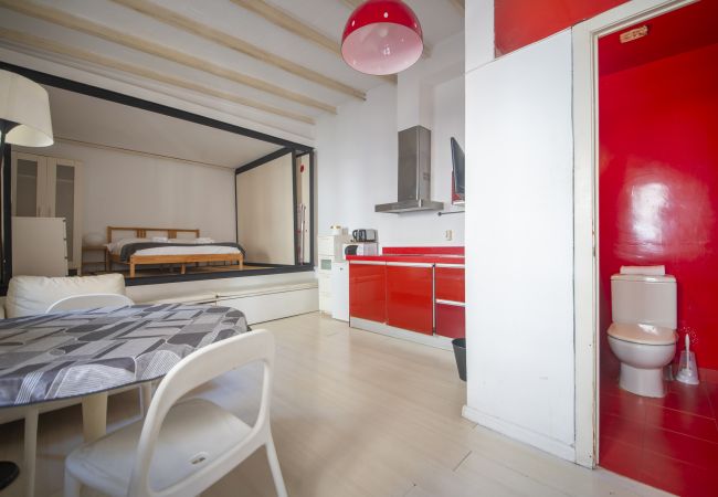 Apartamento en Barcelona - Pied-a-terre en el centro de Barcelona a 100m de la playa.