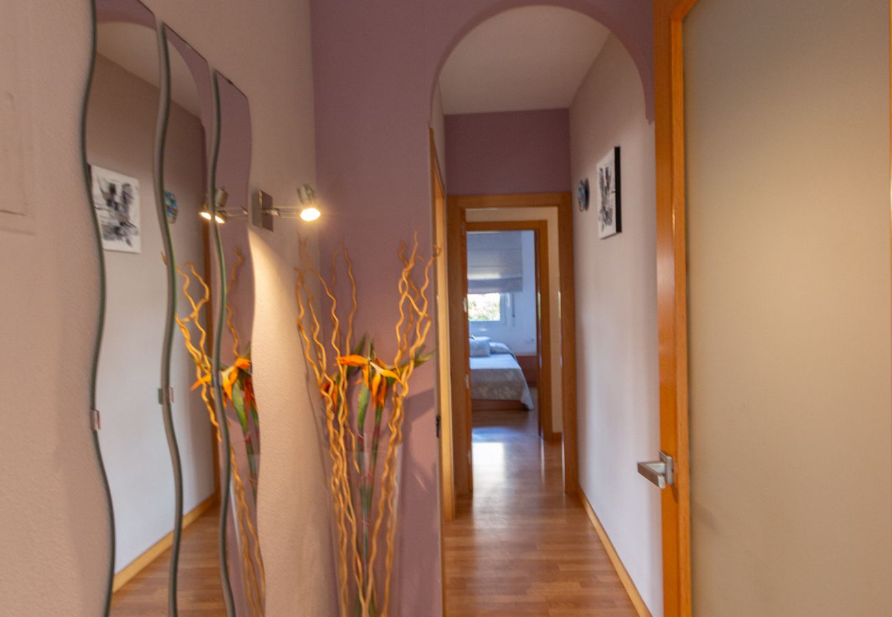 Villa en Pineda de Mar - Villa en la playa para 8 pax, coche no necesario! 