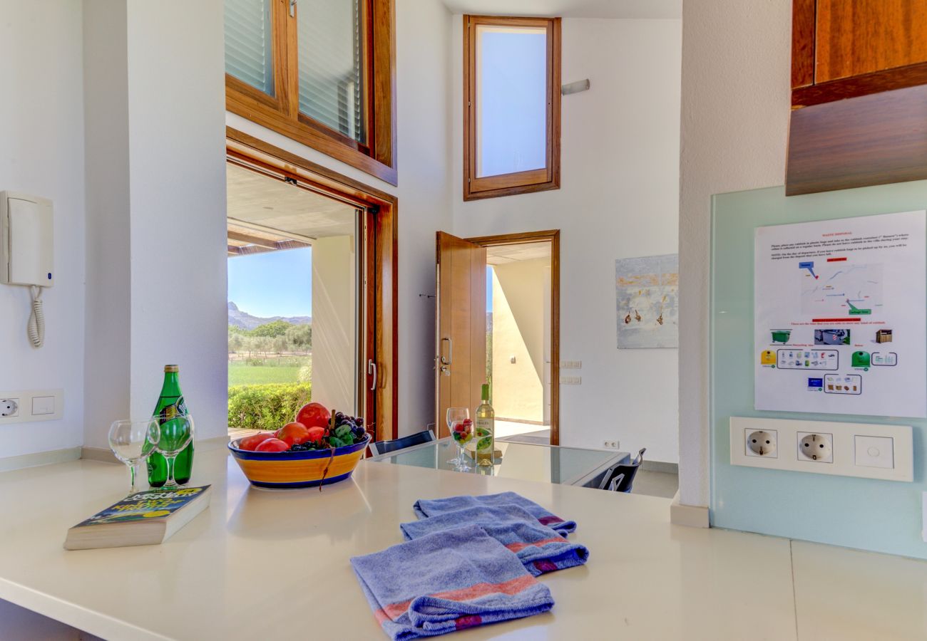 Villa en Alcúdia - Hermosa villa con vista a la montaña, playa a 5km