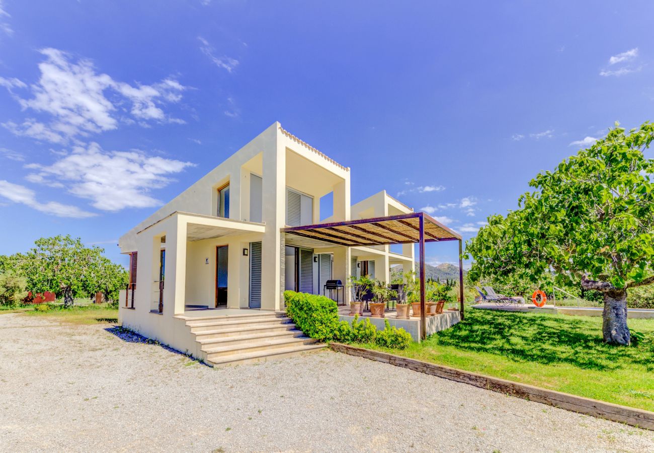 Villa en Alcúdia - Hermosa villa con vista a la montaña, playa a 5km