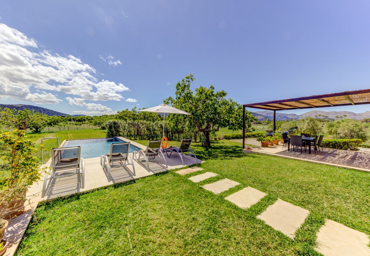 Villa en Alcúdia - Hermosa villa con vista a la montaña, playa a 5km