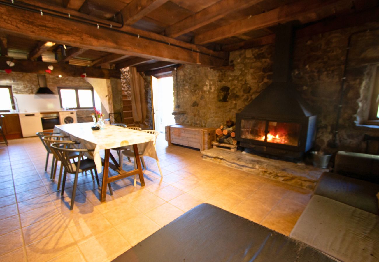 Villa en Sant Feliu de Pallerols - Villa amplia en La Garrotxa, naturaleza y tranquilidad