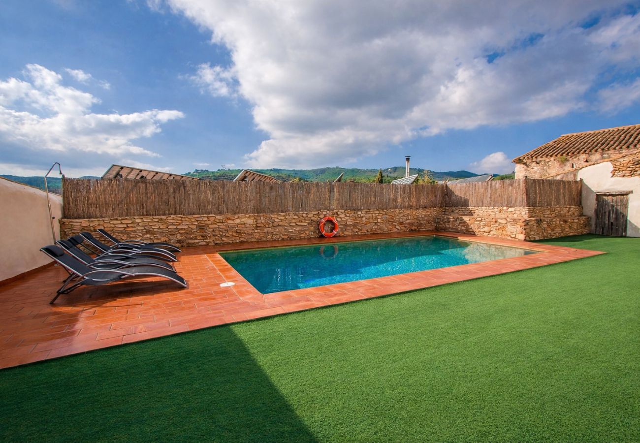 Villa à La Bisbal del Penedés -  Villa captivante au milieu des vignes, proche de Sitges
