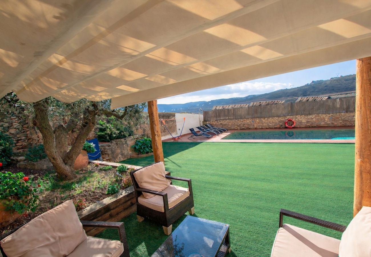 Villa à La Bisbal del Penedés -  Villa captivante au milieu des vignes, proche de Sitges