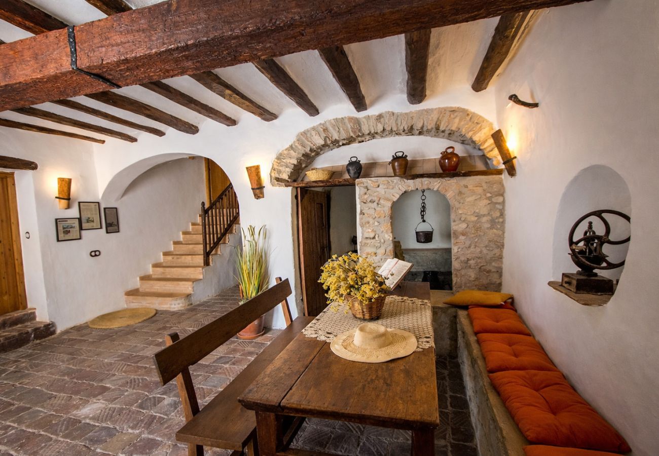 Villa à La Bisbal del Penedés -  Villa captivante au milieu des vignes, proche de Sitges