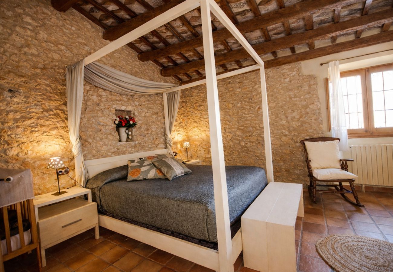 Villa à La Bisbal del Penedés -  Villa captivante au milieu des vignes, proche de Sitges