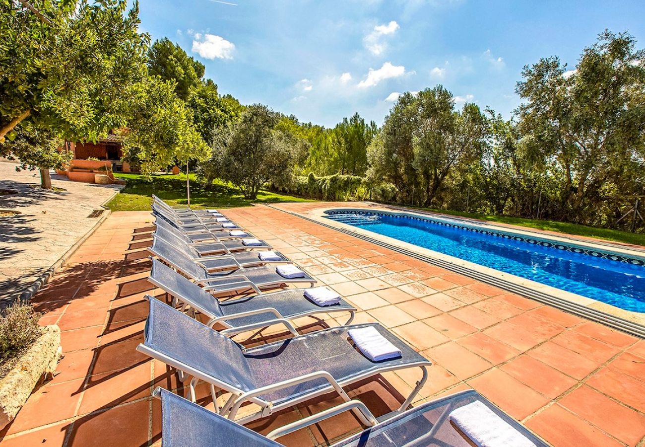 Villa à Castellet i la Gornal - Château de campagne pour 22 personnes - proche de Sitges !