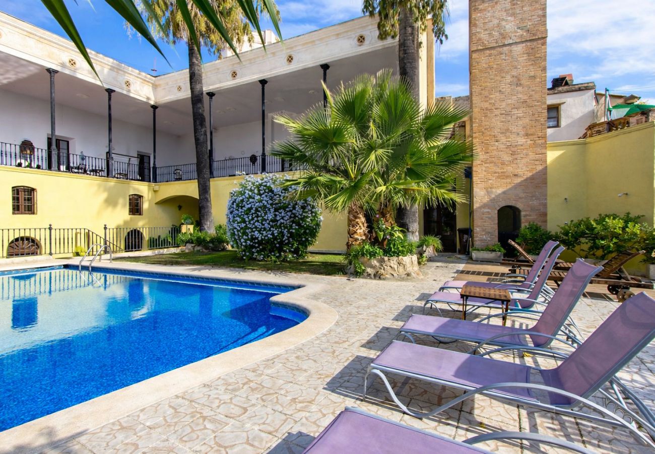 Villa à Banyeres del Penedès - Impressionnant et Idyllique manoir 39 personnes 