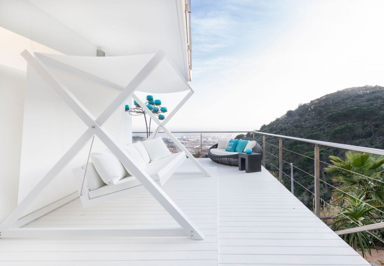 Villa à Badalona - Luxe avec vue à 15 min du centre de Barcelone!