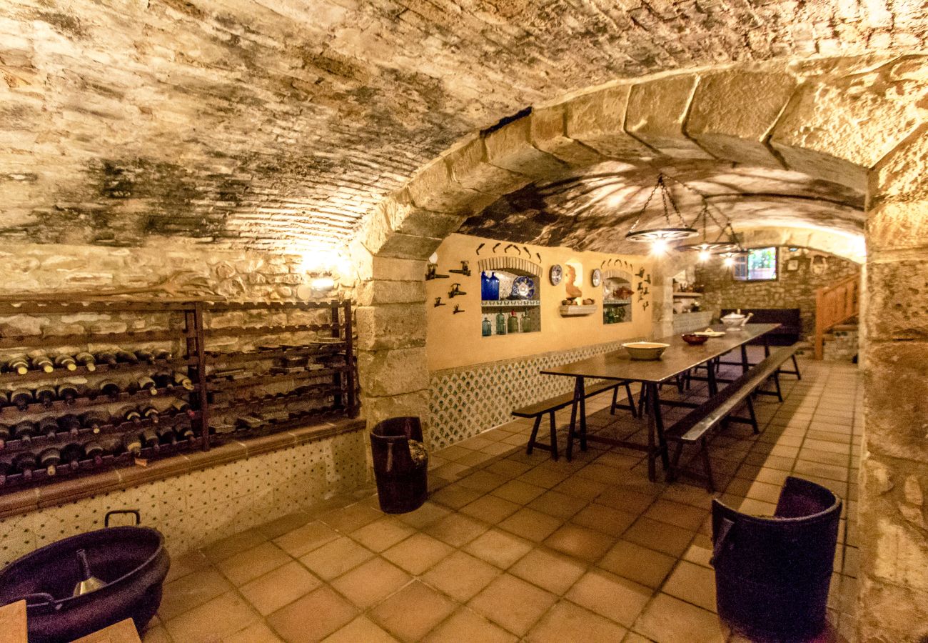 Villa à Santa Oliva - Évadez-vous dans l’histoire et l’élégance de ce majestueux domaine double pouvant accueillir jusqu’à 32 personnes, à seulement 14 minutes de Barcelone.