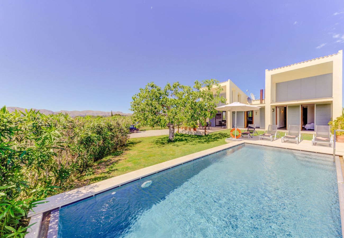 Villa à Alcudia - Belle villa avec vue sur la montagne, plage à 5 km