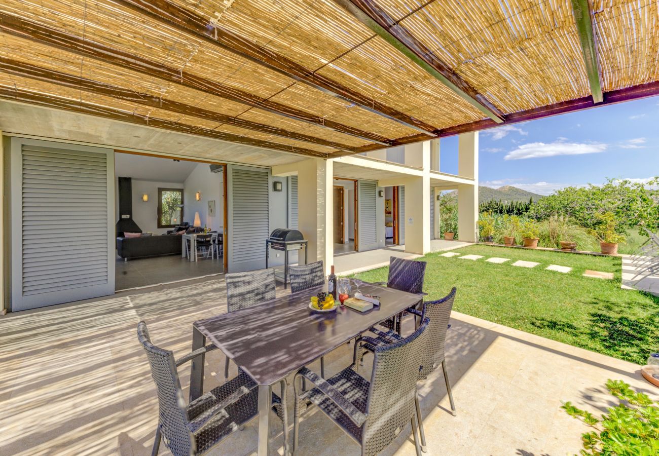 Villa à Alcudia - Belle villa avec vue sur la montagne, plage à 5 km