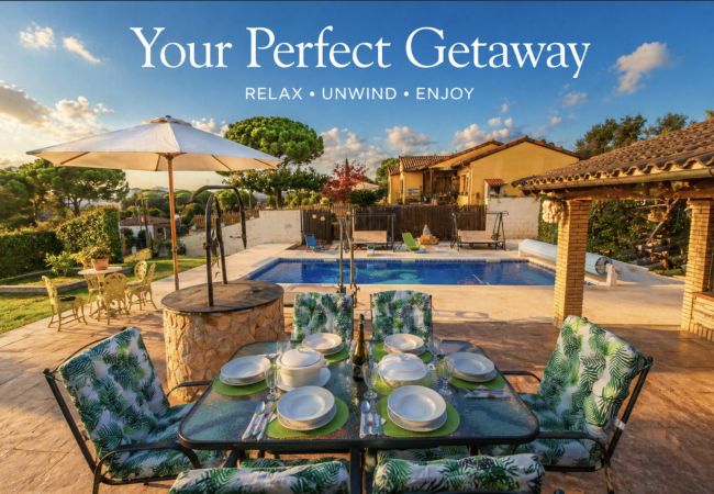 Villa à Sils - Belle villa à seulement 25 km de la plage de Lloret de Mar