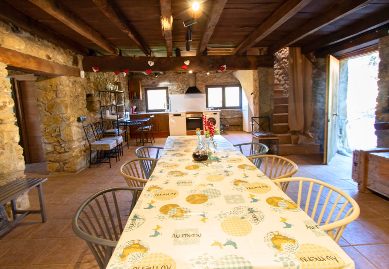 Villa à Sant Feliu de Pallerols - Délices champêtres entre Gérone et la France