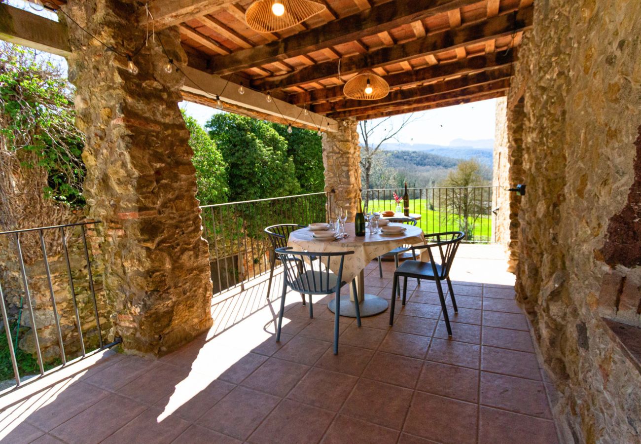 Villa à Sant Feliu de Pallerols - Délices champêtres entre Gérone et la France