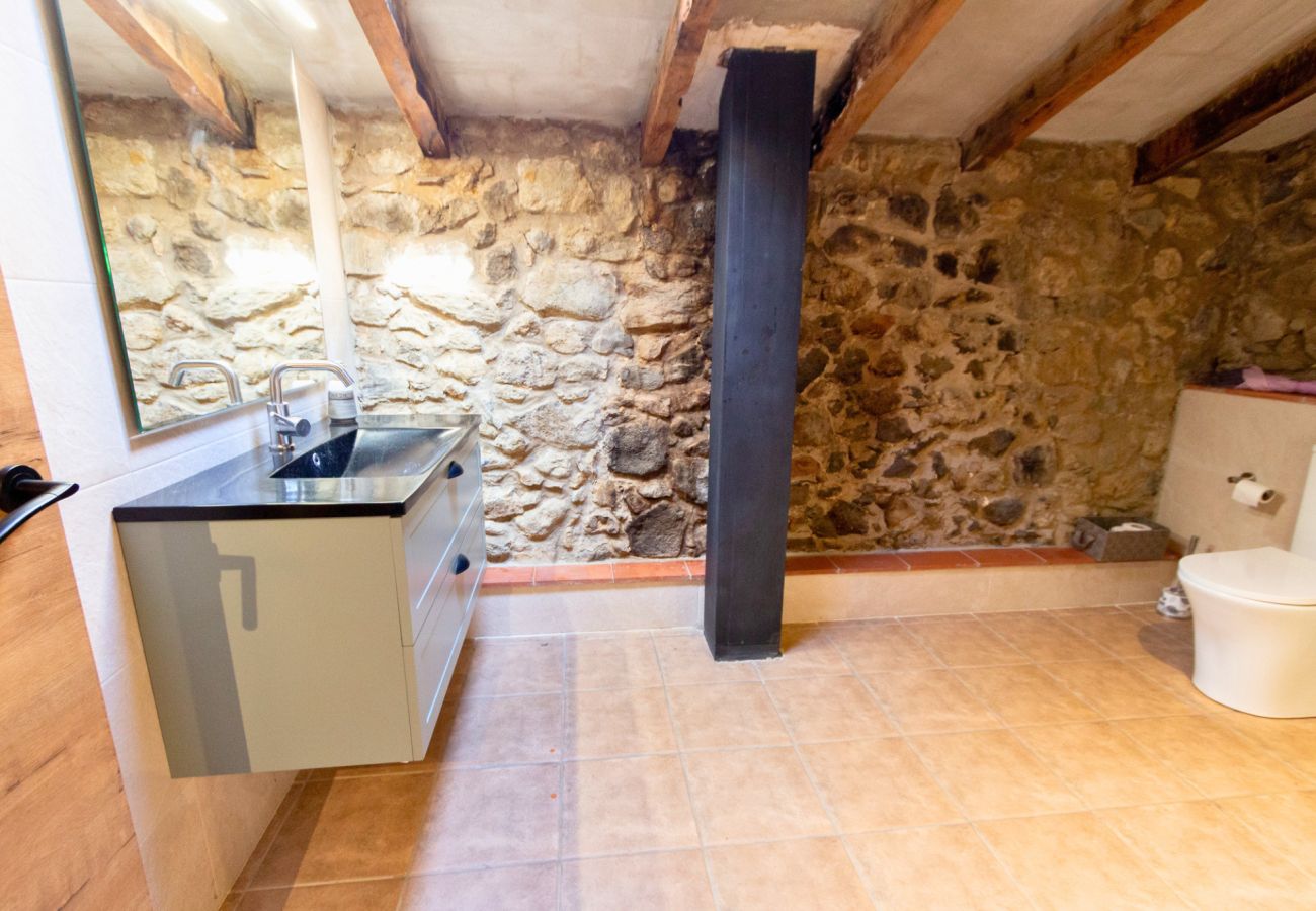 Villa à Sant Feliu de Pallerols - Délices champêtres entre Gérone et la France