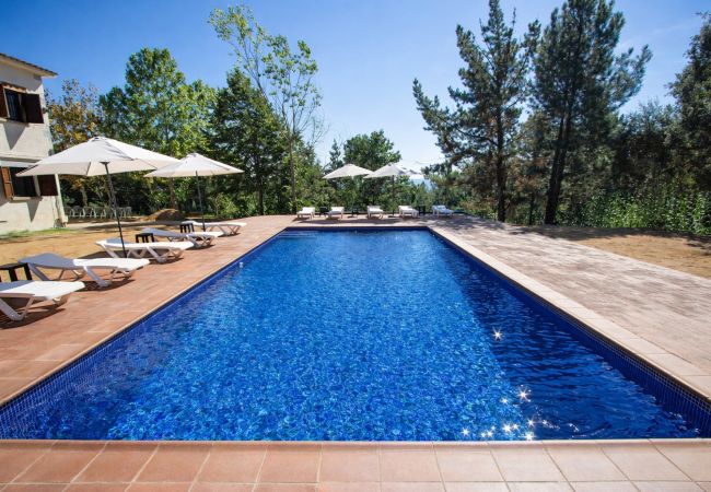 Villa in Gerona / Girona - Saucy Chateau for 24 pax - close to Blanes! 