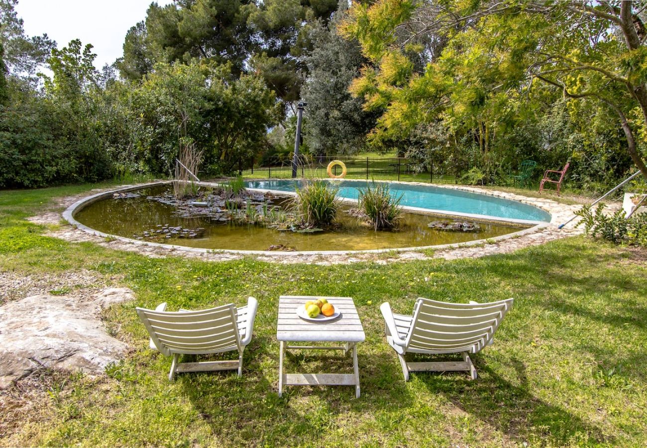 Villa in Vespella de Gaià - Rural charm on an olive farm in Costa Dorada!