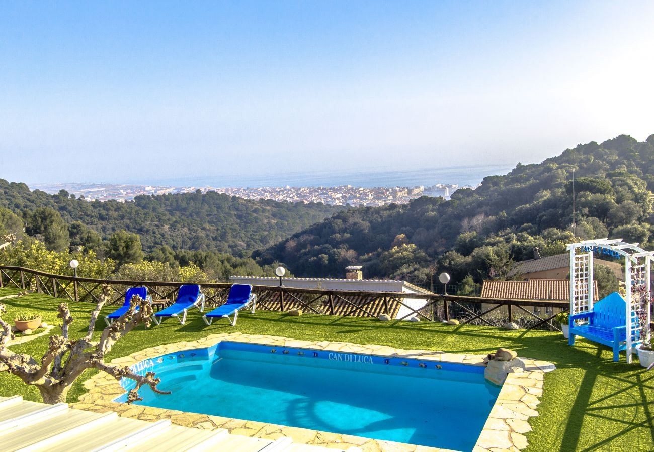 Villa in Malgrat de Mar - Stunning sea views – just 2km to town and beach!
